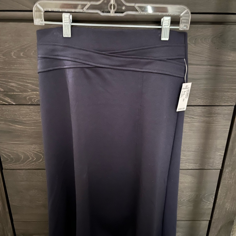 Dressbarn navy blue Midi Pencil Skirt for Work
